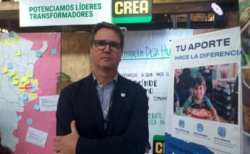 Sebastián Sabattini, miembro de la región Litoral sur y comisión ejecutiva CREA Congreso CREA 2022