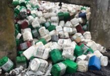 Criminal: en Mar del Plata molían bidones de agroquímicos sin tratamiento y los vendían por kilo Criminal bidones envases